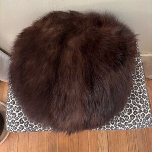 Vintage Mink Muff / Handwarmer